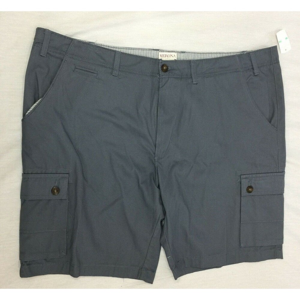 NWT MERONA MENS CARGO COTTON SHORTS SIZE 46